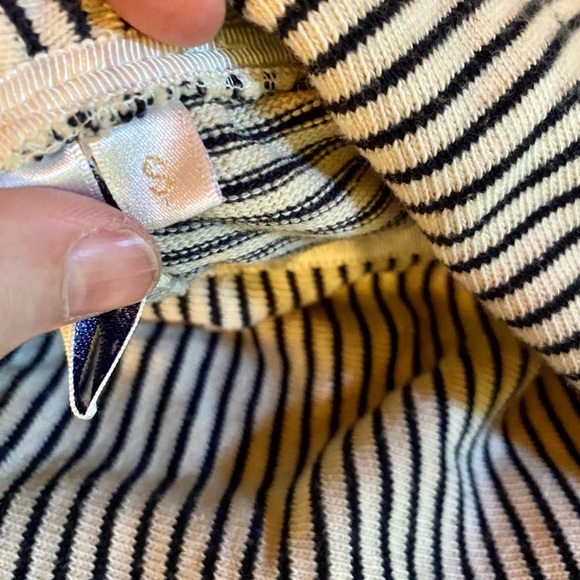 ✨Kleen cowl neck striped high-low top✨ - Picture 6 of 11